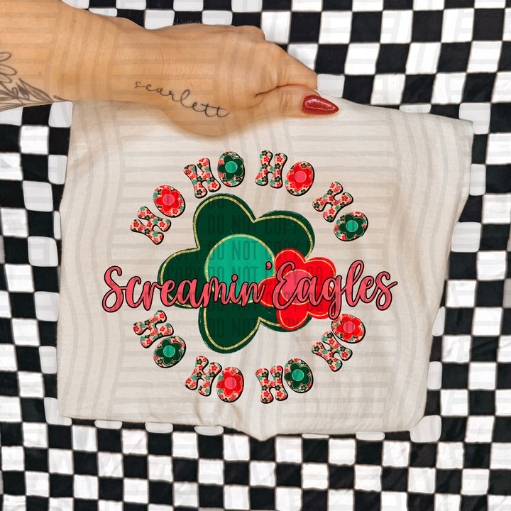 Retro Hohoho DTF Print