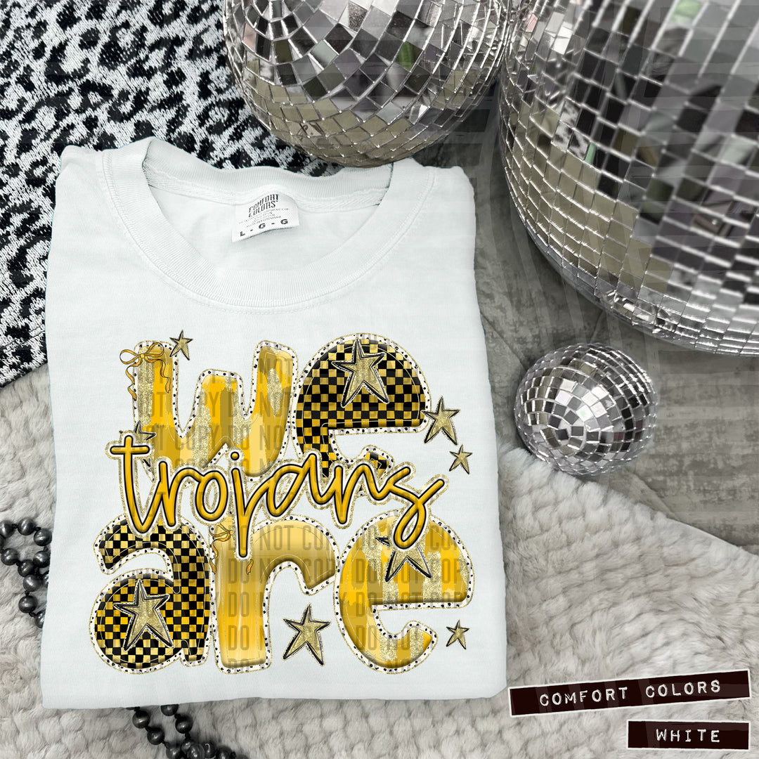 Yellow We Are DTF Print