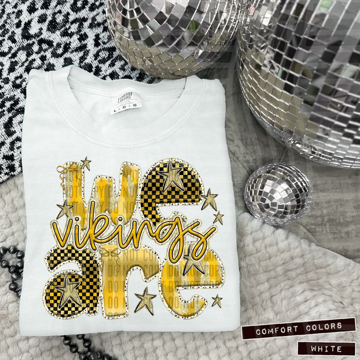 Yellow We Are DTF Print