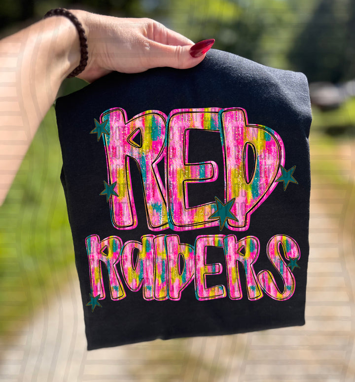 Holiday Brushstroke DTF Print