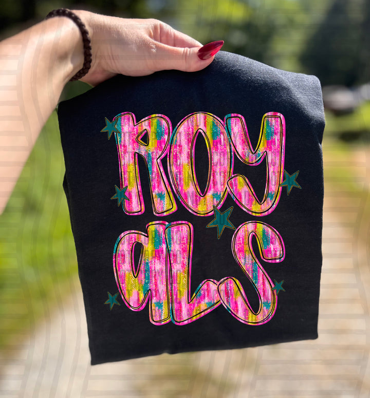 Holiday Brushstroke DTF Print