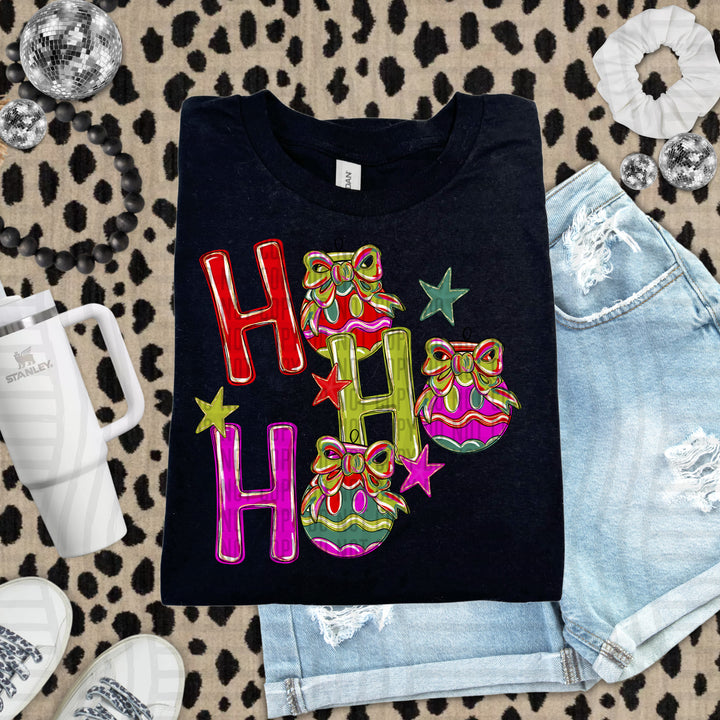 Festive Christmas DTF Print