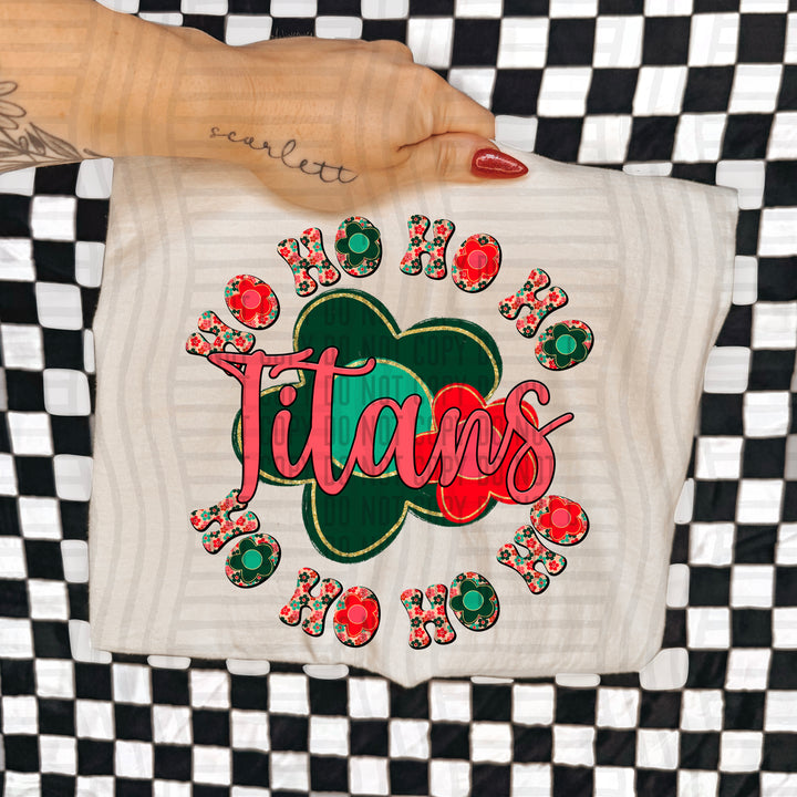 Retro Hohoho DTF Print