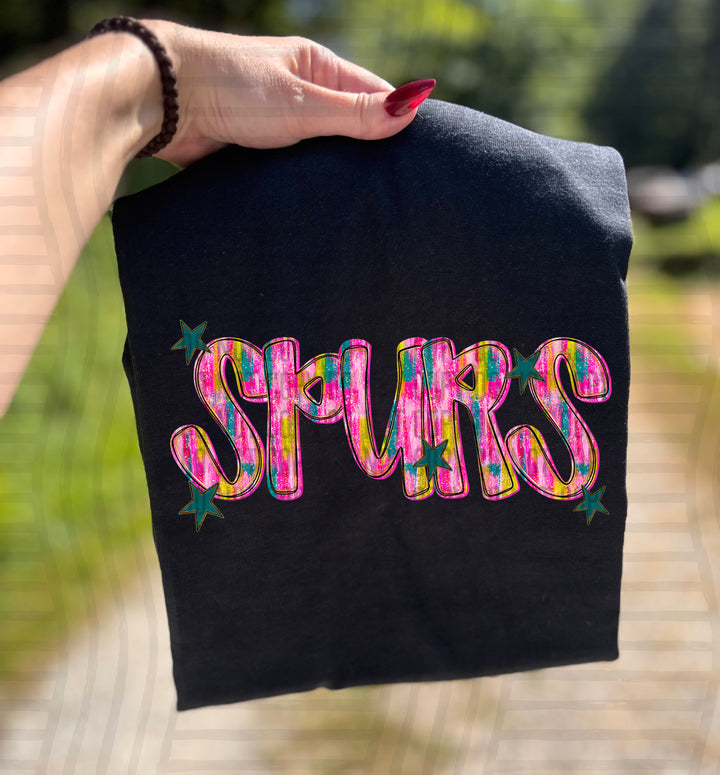 Holiday Brushstroke DTF Print