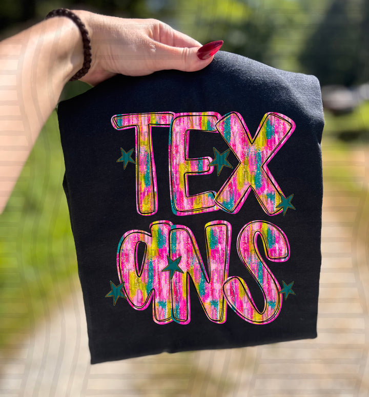 Holiday Brushstroke DTF Print