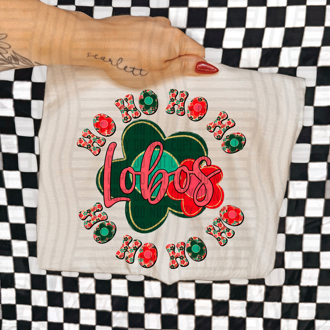 Retro Hohoho DTF Print