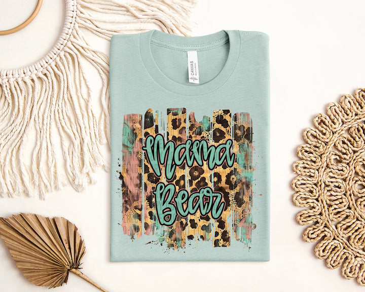 Animal Print Mothers Names DTF Print