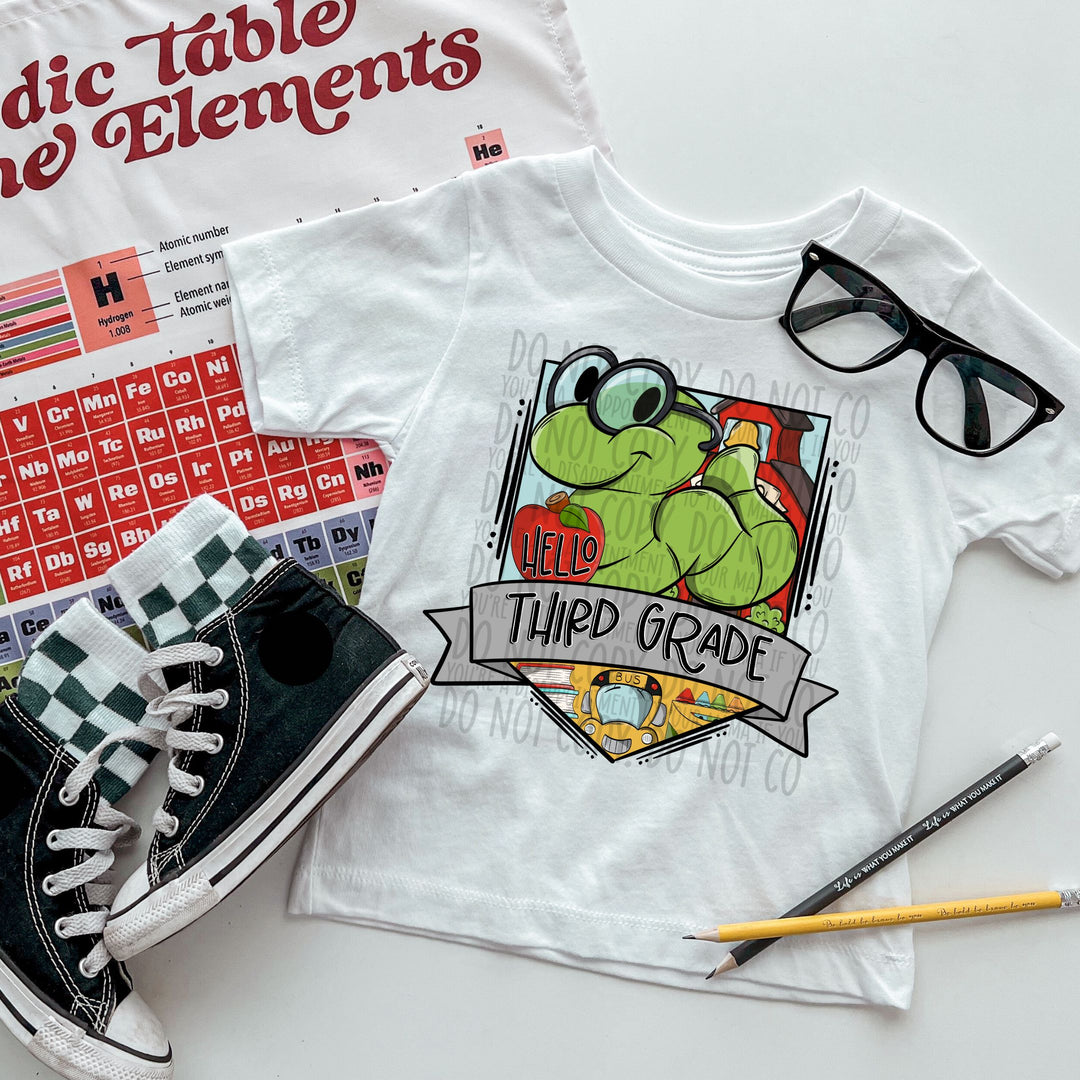 Wormin Boy DTF Print