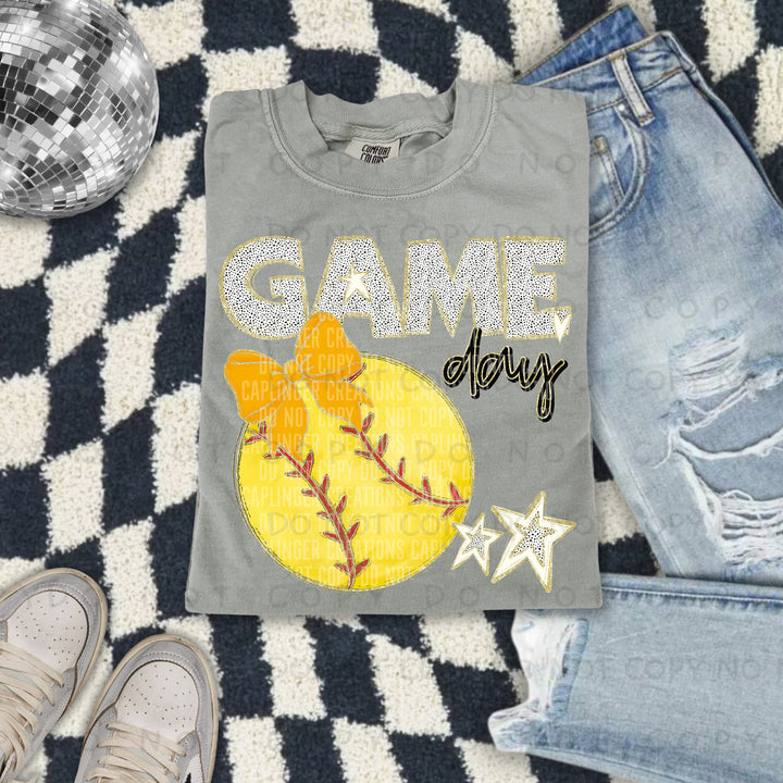 Game Day Softball DTF Print