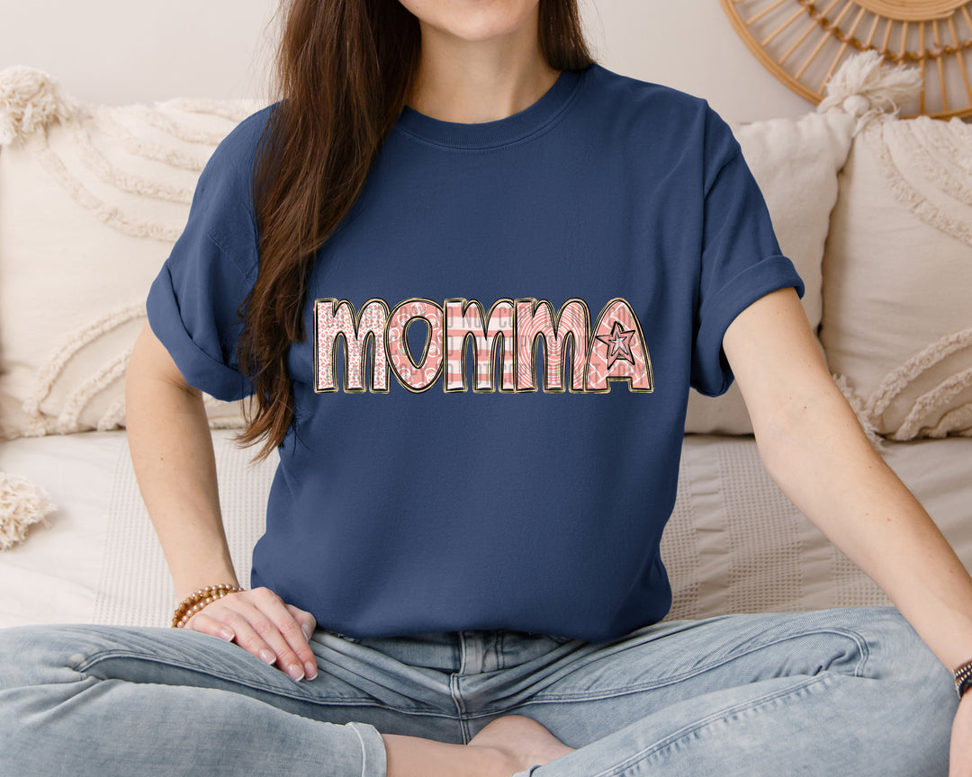 Apricot Mom Names DTF Print
