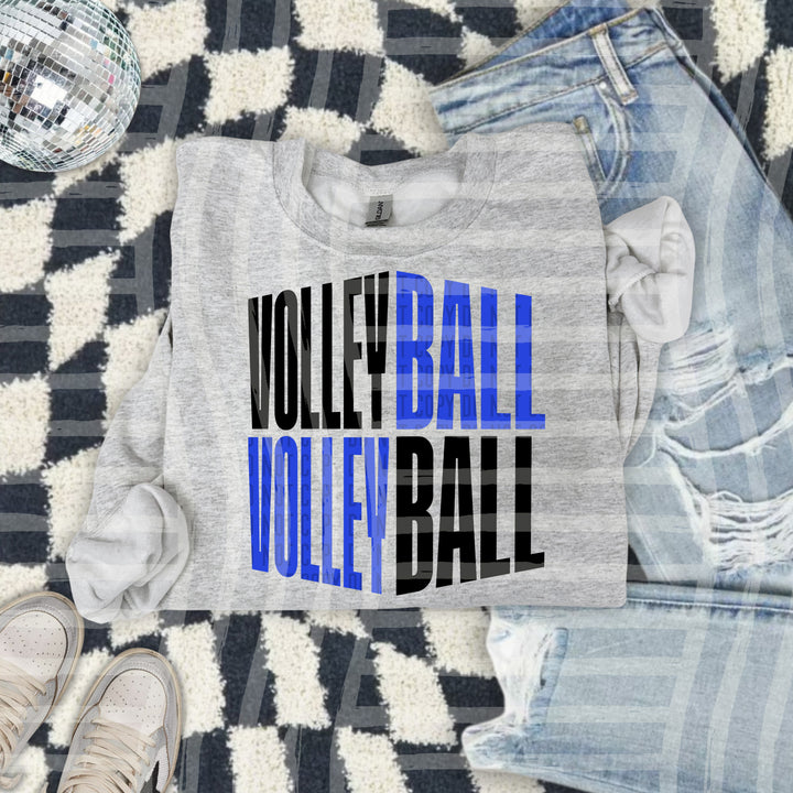Volleyball Word Art DTF Print