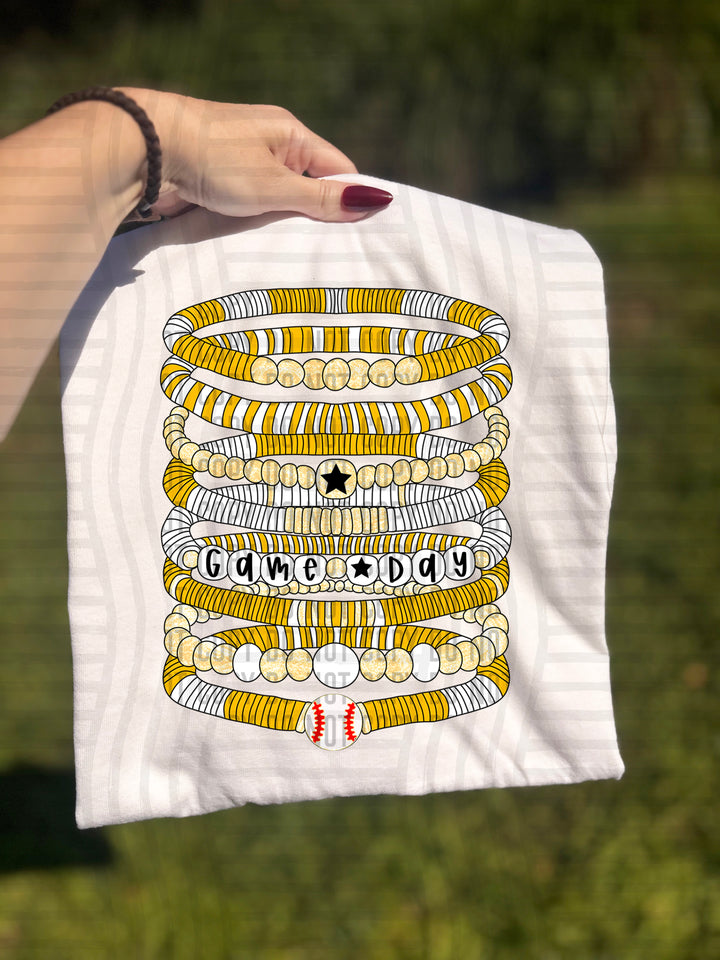 Baseball Bracelets DTF Print