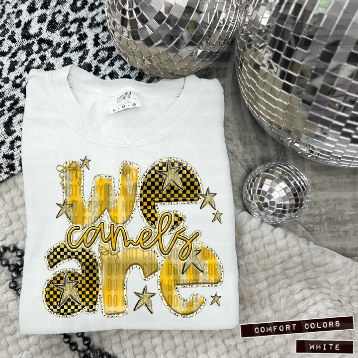 Yellow We Are DTF Print