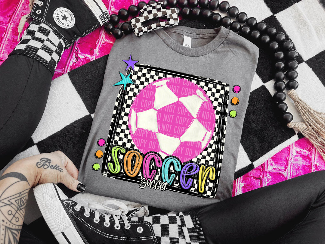 Bright Sports/Ball DTF Print