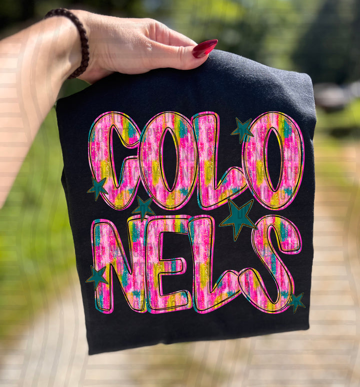 Holiday Brushstroke DTF Print