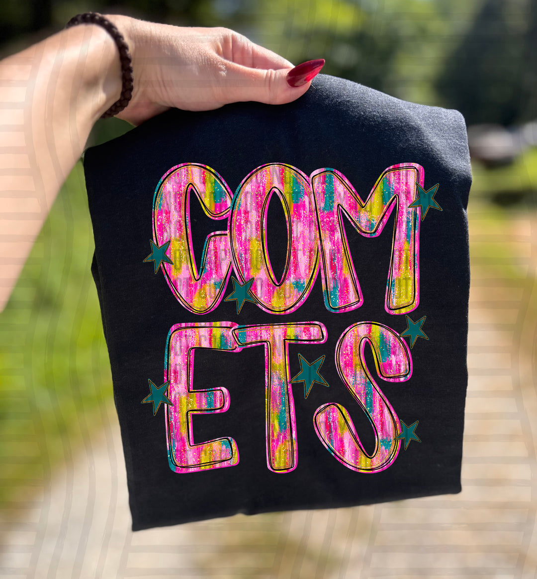 Holiday Brushstroke DTF Print