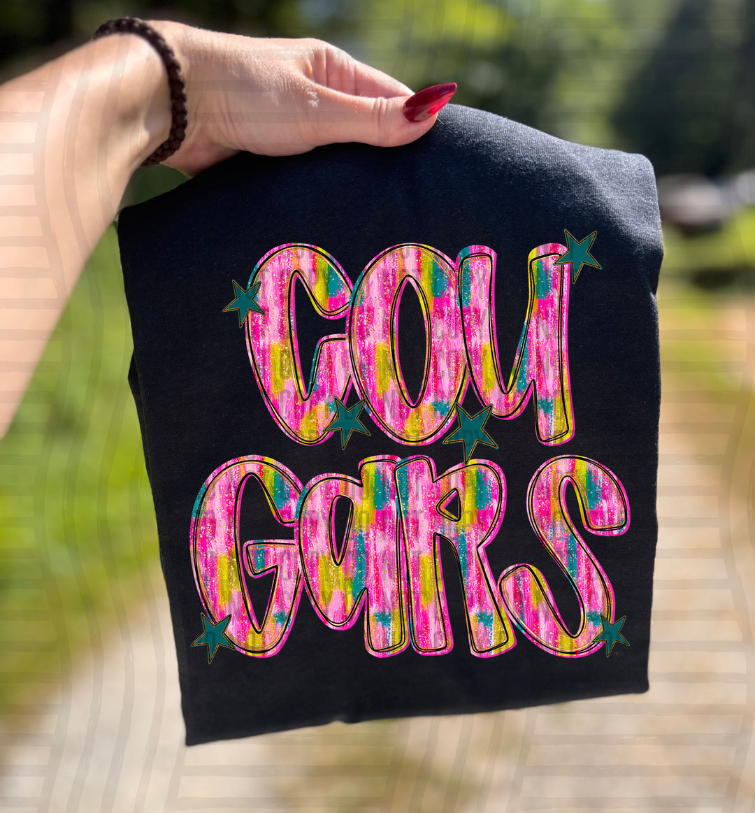 Holiday Brushstroke DTF Print