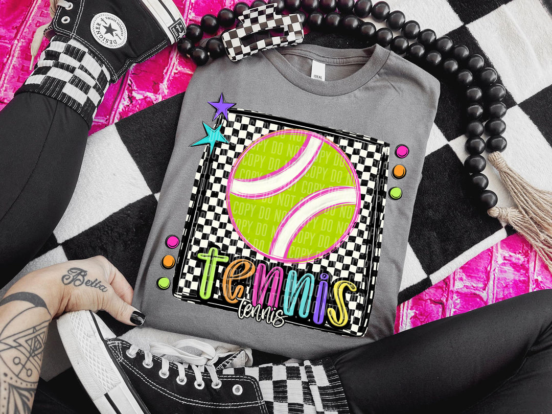 Bright Sports/Ball DTF Print