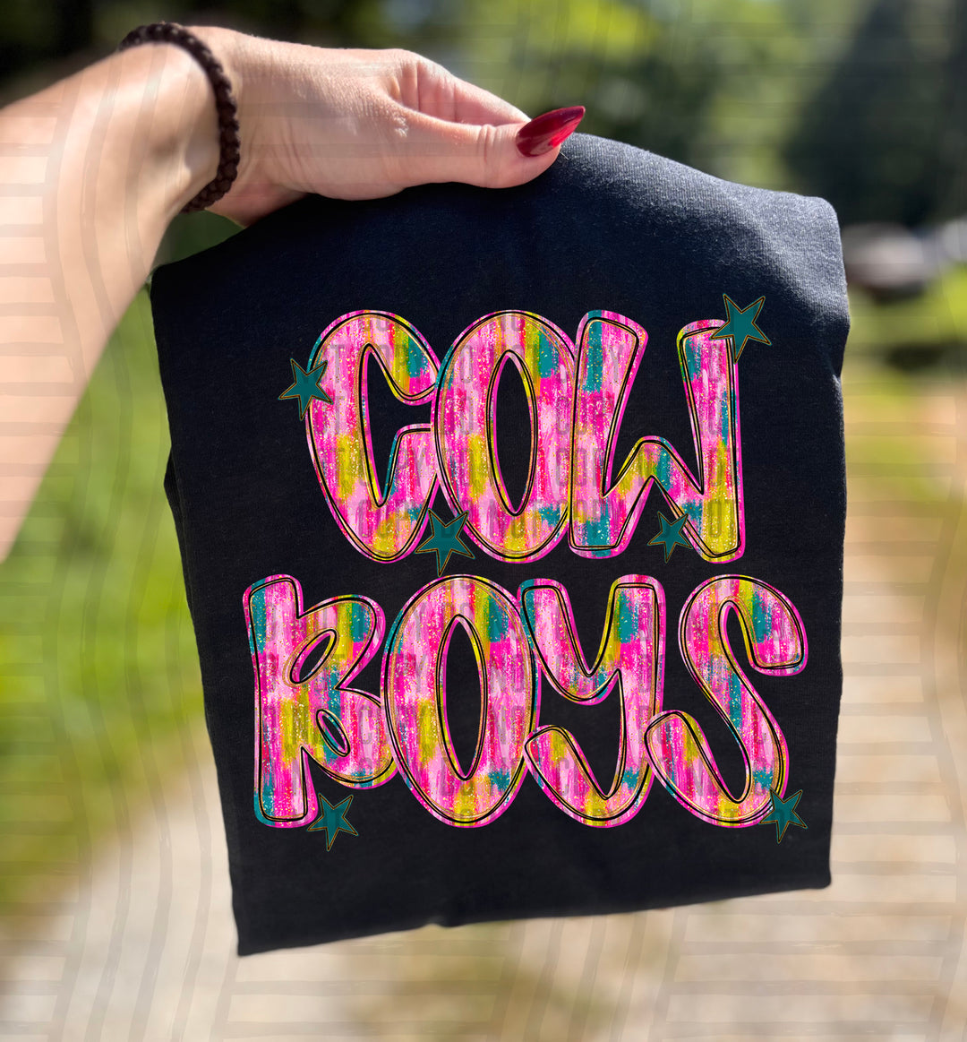 Holiday Brushstroke DTF Print