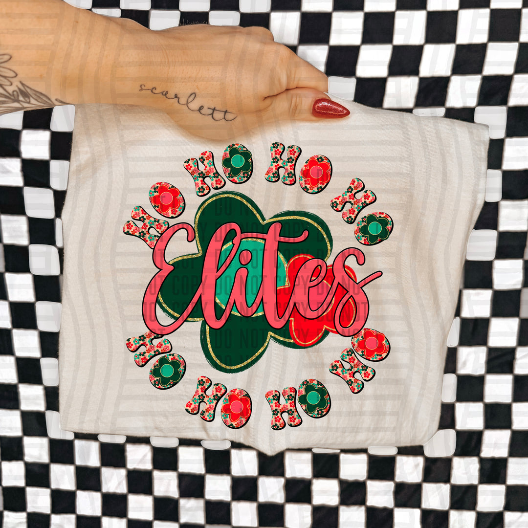 Retro Hohoho DTF Print