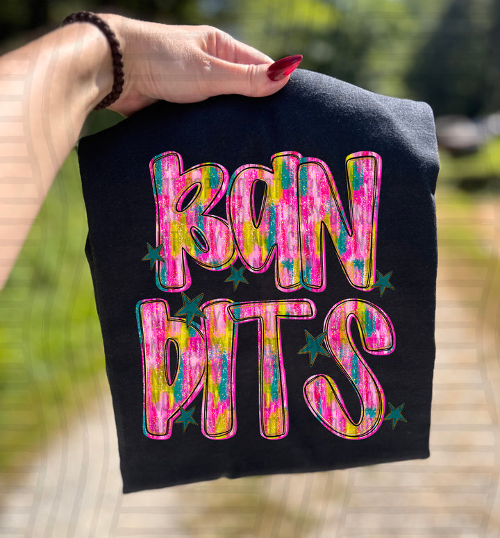 Holiday Brushstroke DTF Print