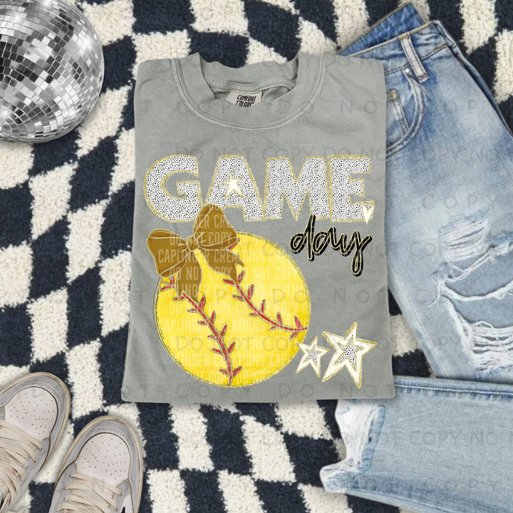 Game Day Softball DTF Print