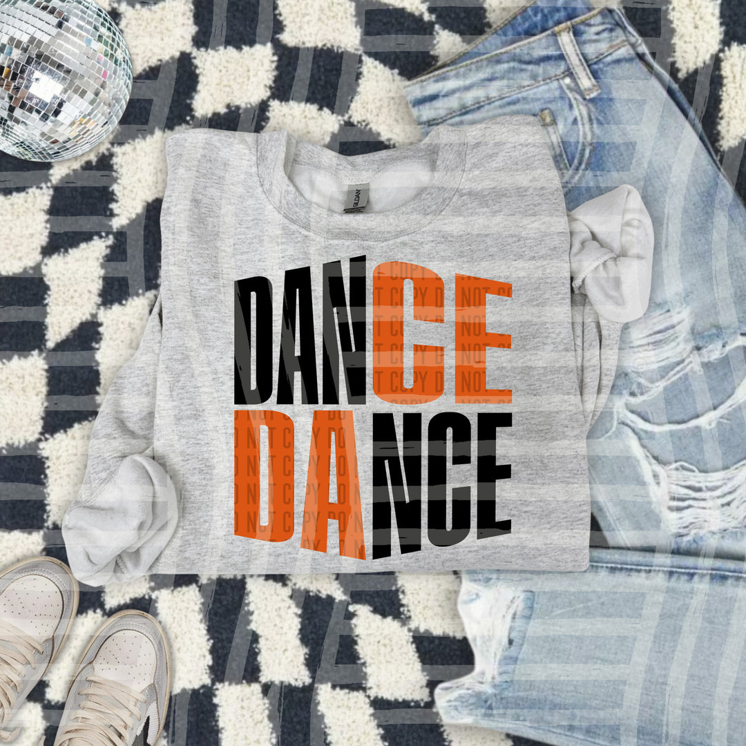 Dance Word Art DTF Print