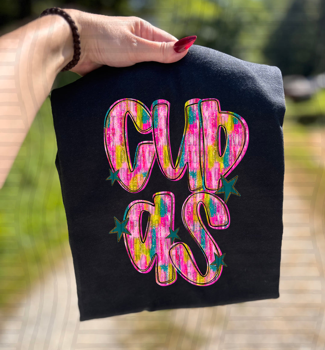 Holiday Brushstroke DTF Print