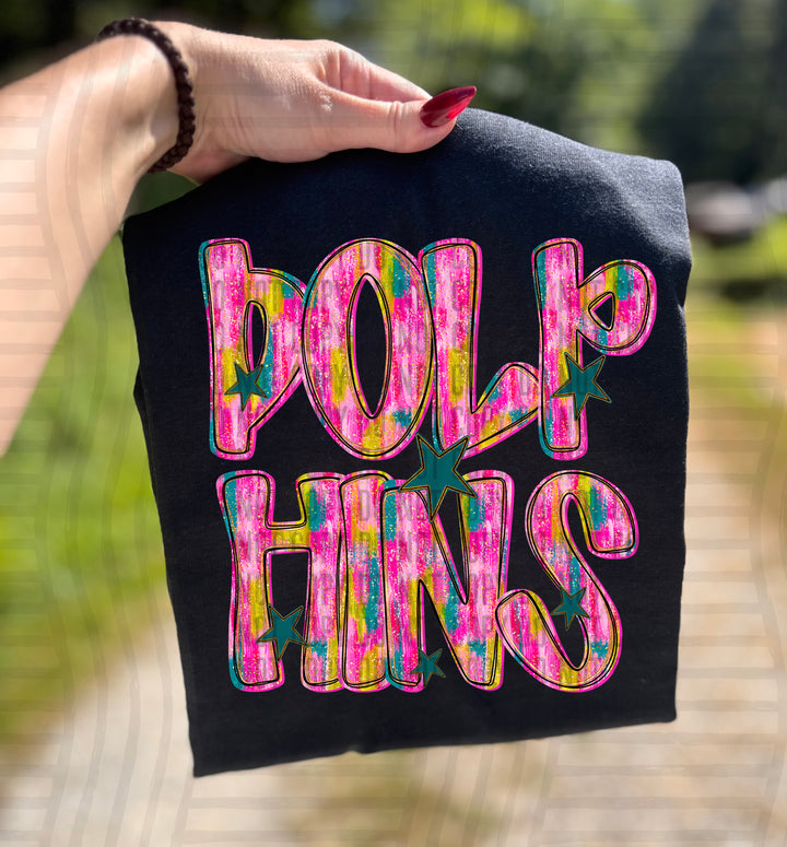 Holiday Brushstroke DTF Print