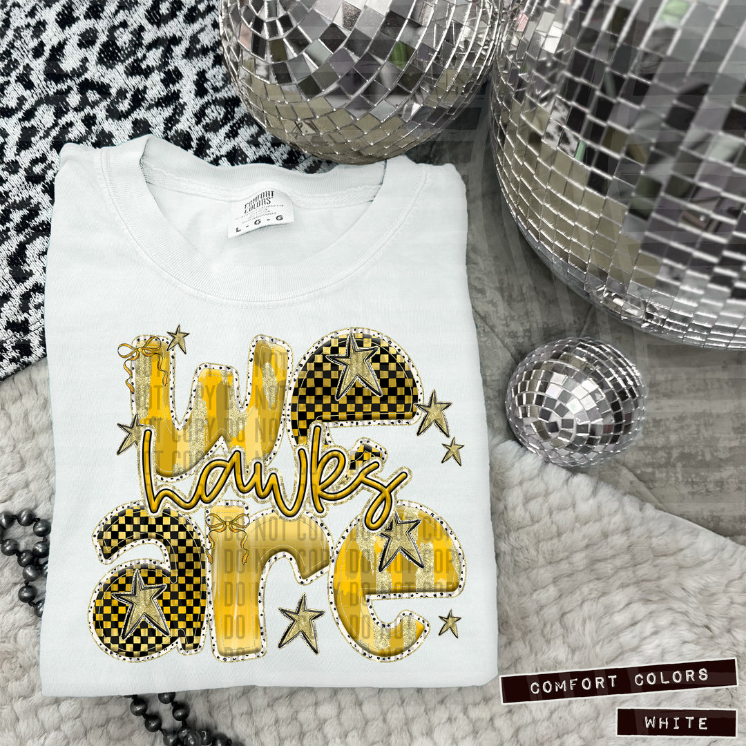 Yellow We Are DTF Print