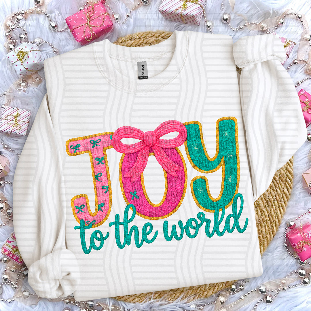 Yarn Christmas DTF Print