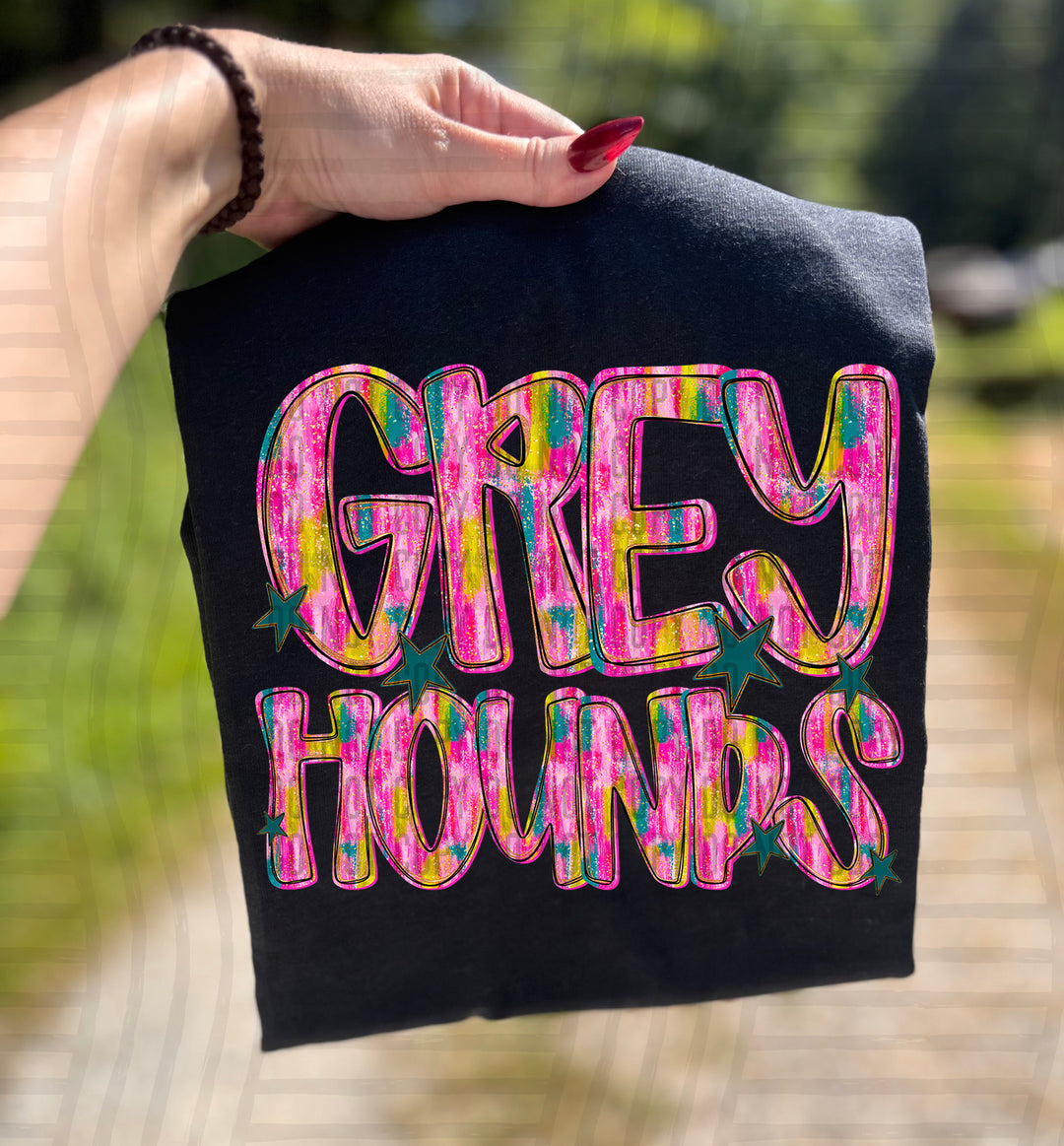 Holiday Brushstroke DTF Print