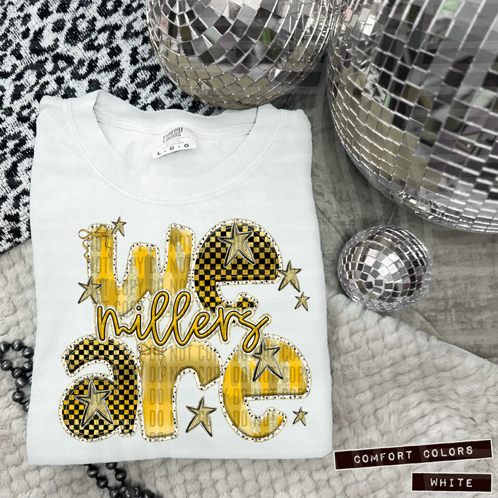 Yellow We Are DTF Print