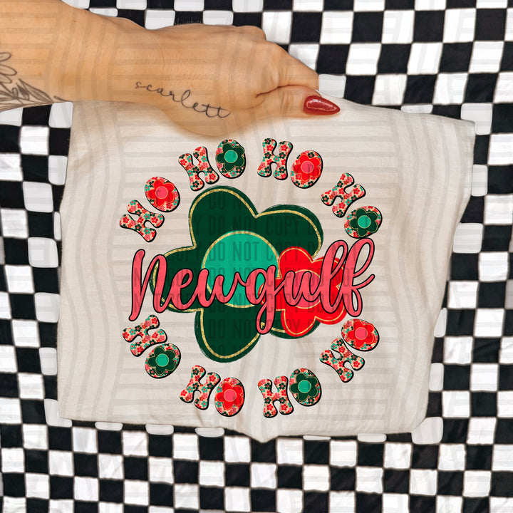 Retro Hohoho DTF Print