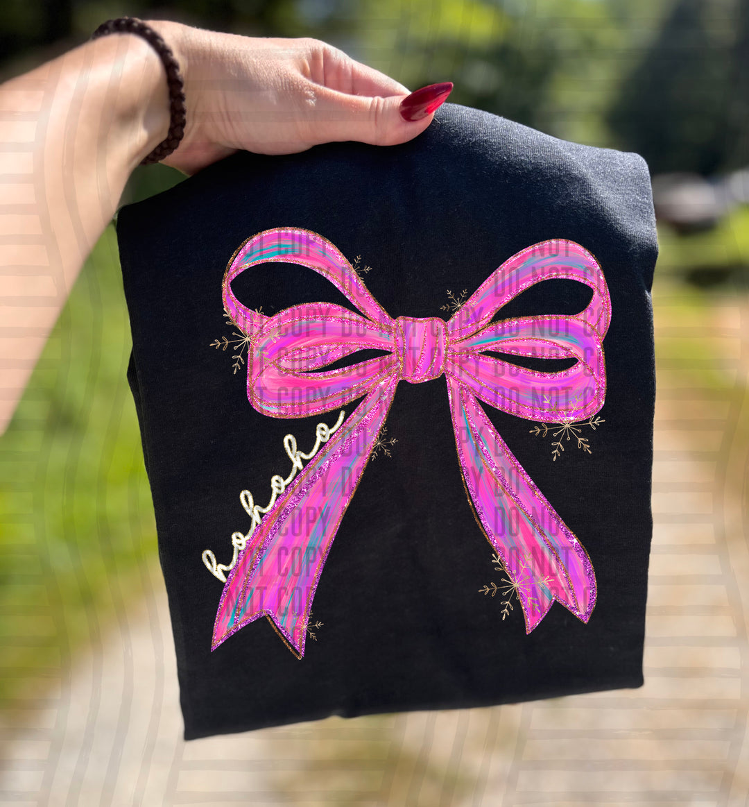 Sparkly Christmas DTF Print