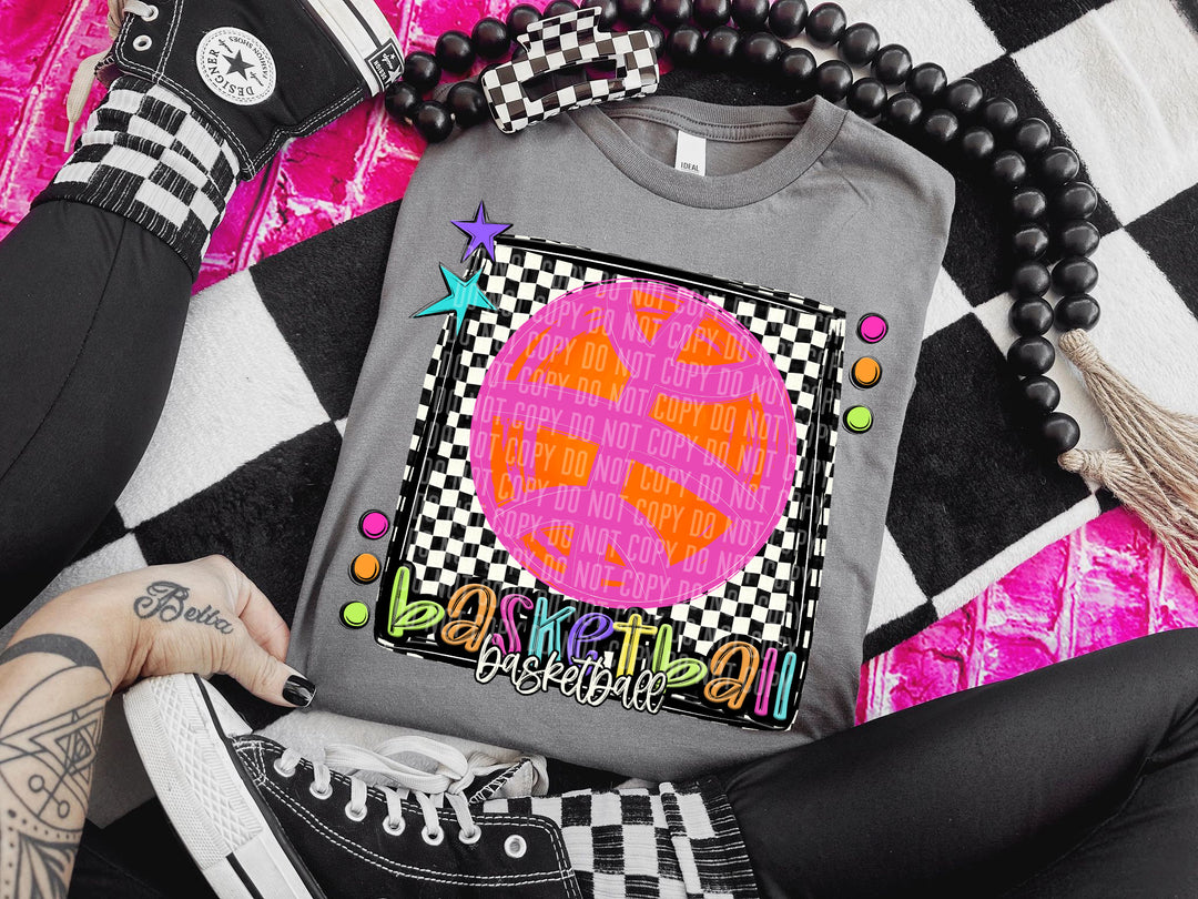 Bright Sports/Ball DTF Print