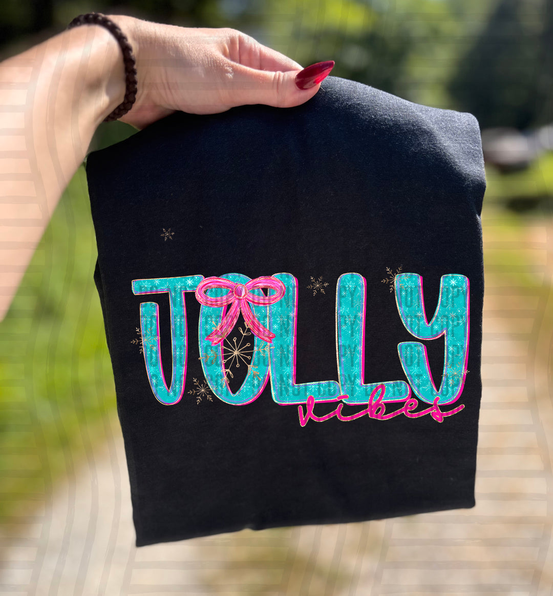 Sparkly Christmas DTF Print