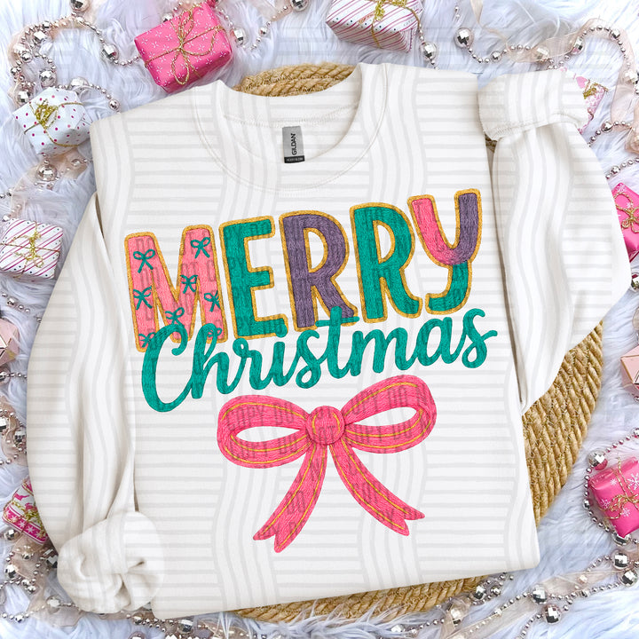 Yarn Christmas DTF Print