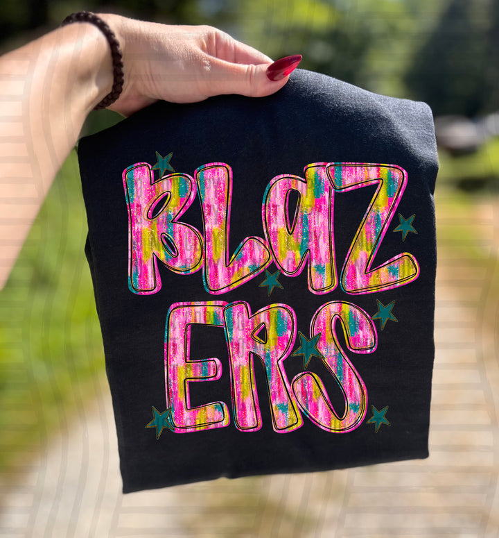 Holiday Brushstroke DTF Print