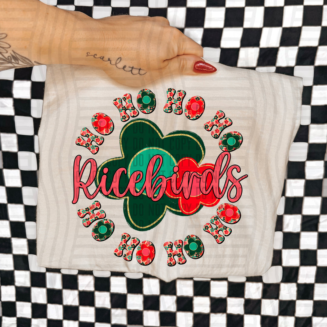 Retro Hohoho DTF Print