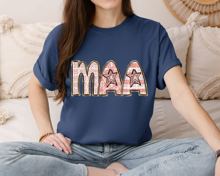 Apricot Mom Names DTF Print