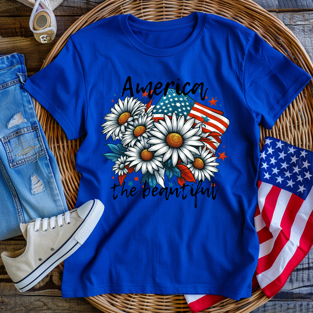 America the Beauty DTF Print
