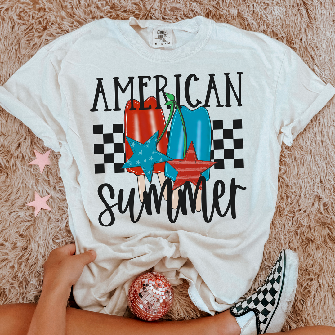 American Summer DTF Print