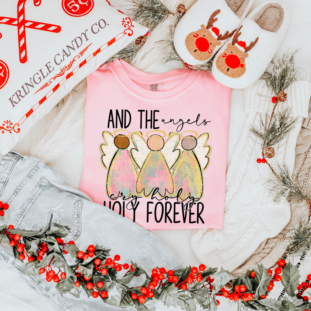 Angels Cry Holy DTF Print