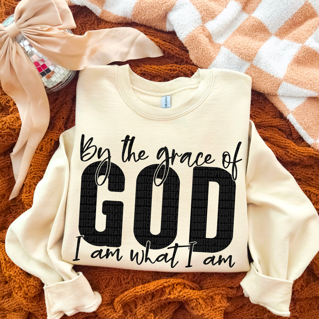 By The Grace Of God DTF Print