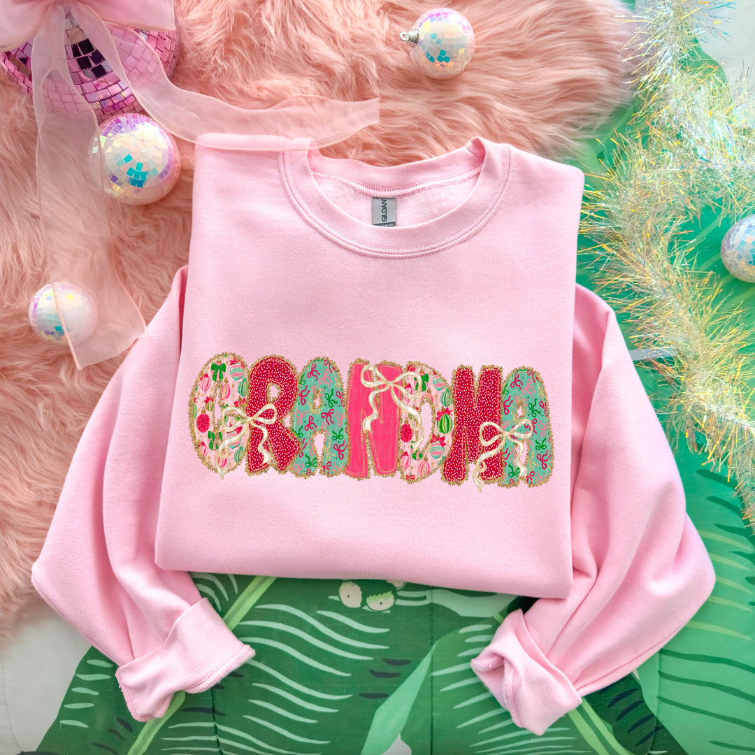 Christmas Bow Lace Collection DTF Print