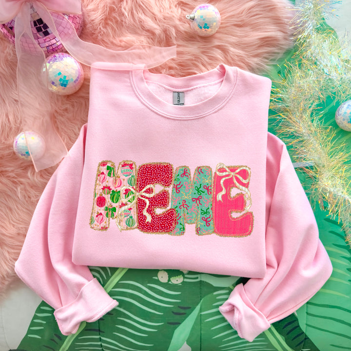 Christmas Bow Lace Collection DTF Print