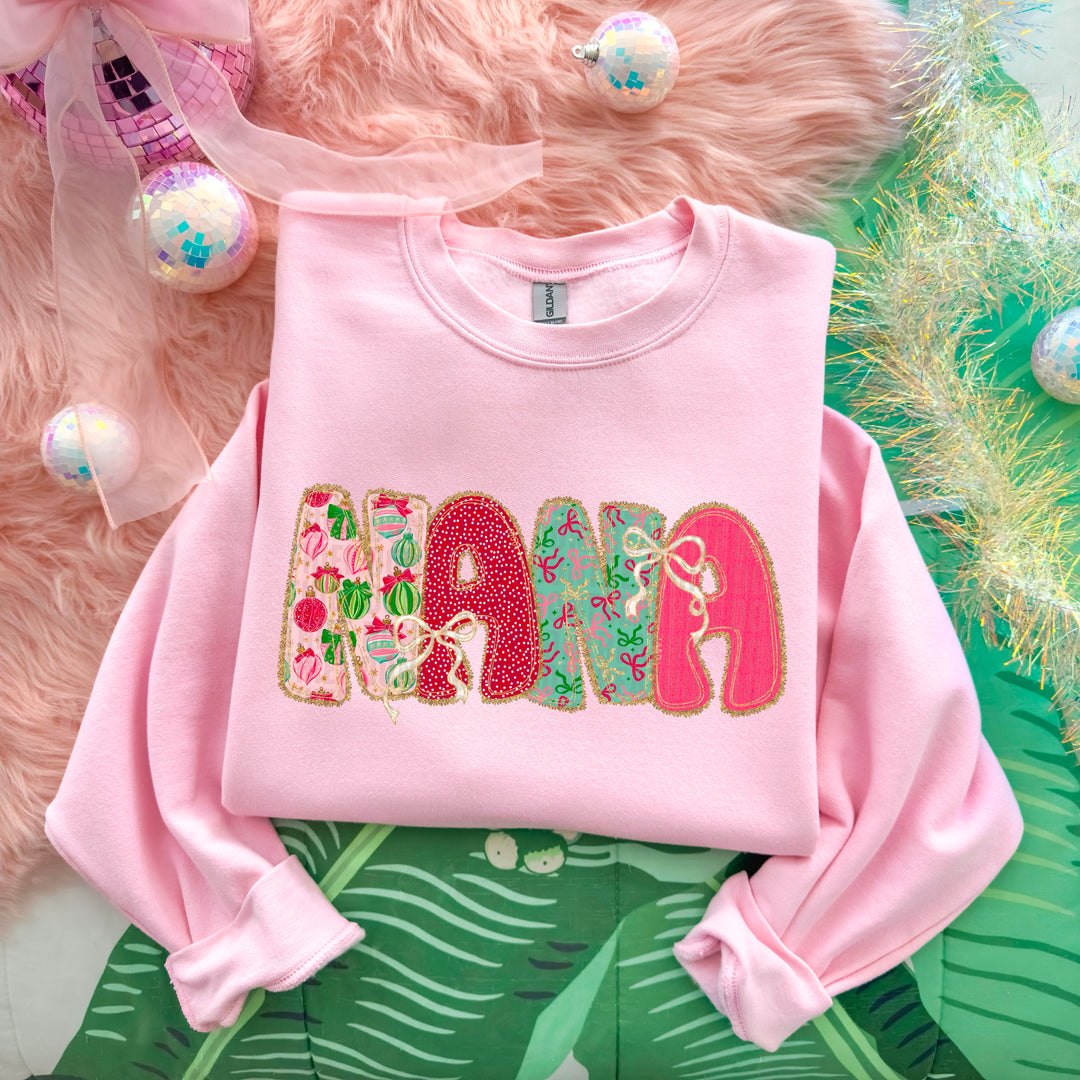 Christmas Bow Lace Collection DTF Print