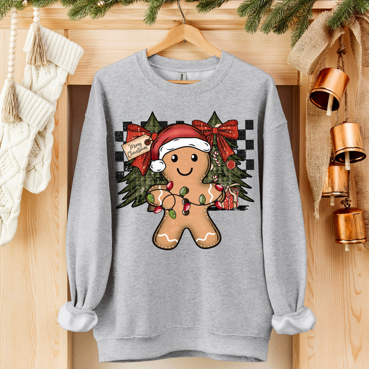 Christmas Gingerbread DTF Print
