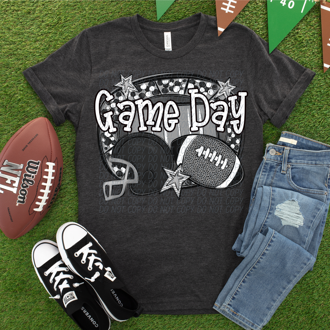 Football Game Day DTF Print